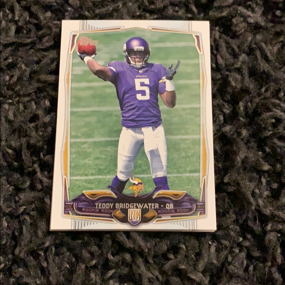 Teddy Bridgewater Roockie Card